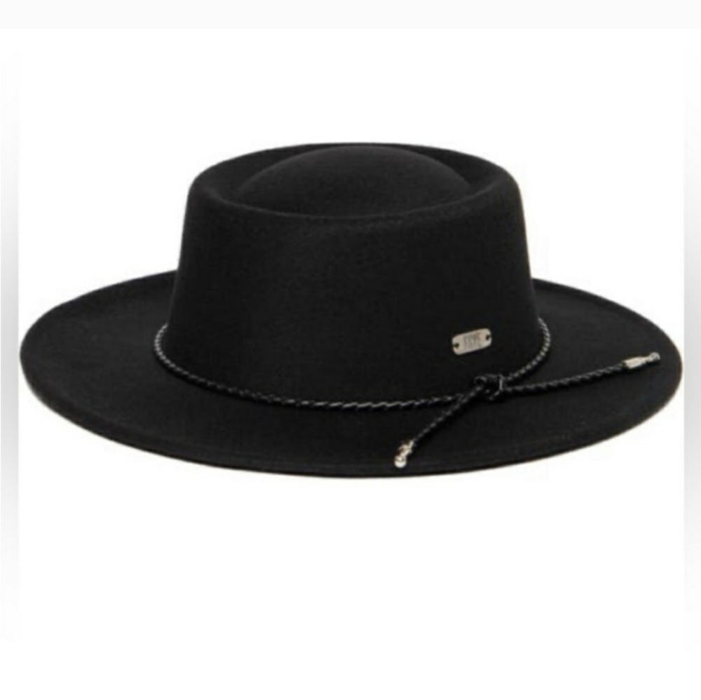 Frye Round brim boater womens felt hat